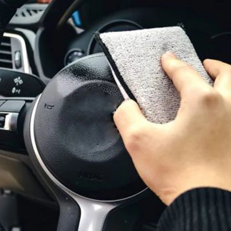 Soft Double Side Microfiber Scrubbing Sponge