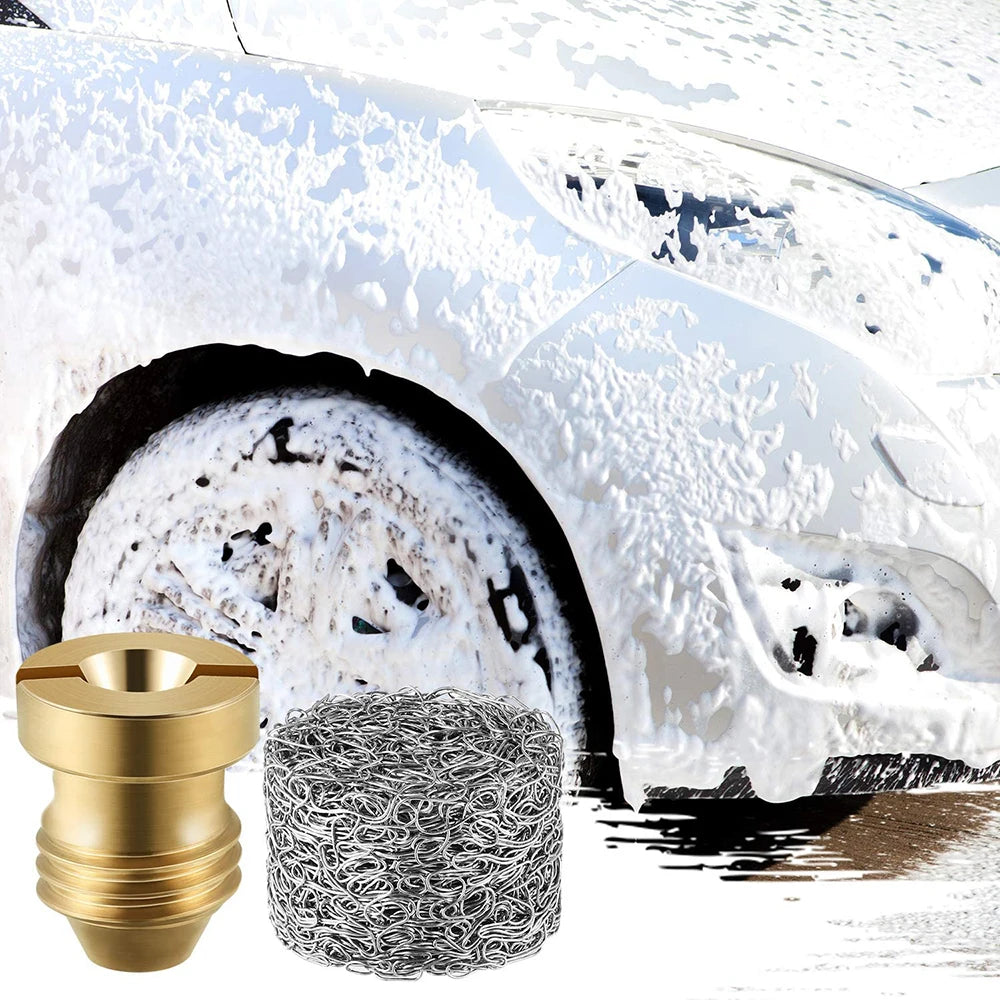 Universal 1.0mm+ Snow Foam Nozzle and Stainless Steel Filter