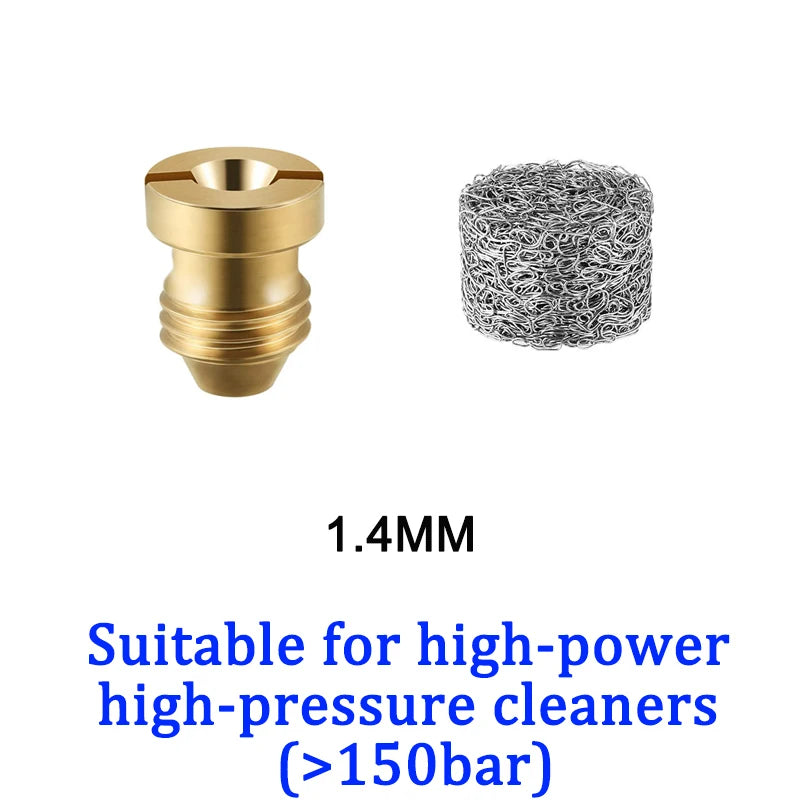 Universal 1.0mm+ Snow Foam Nozzle and Stainless Steel Filter
