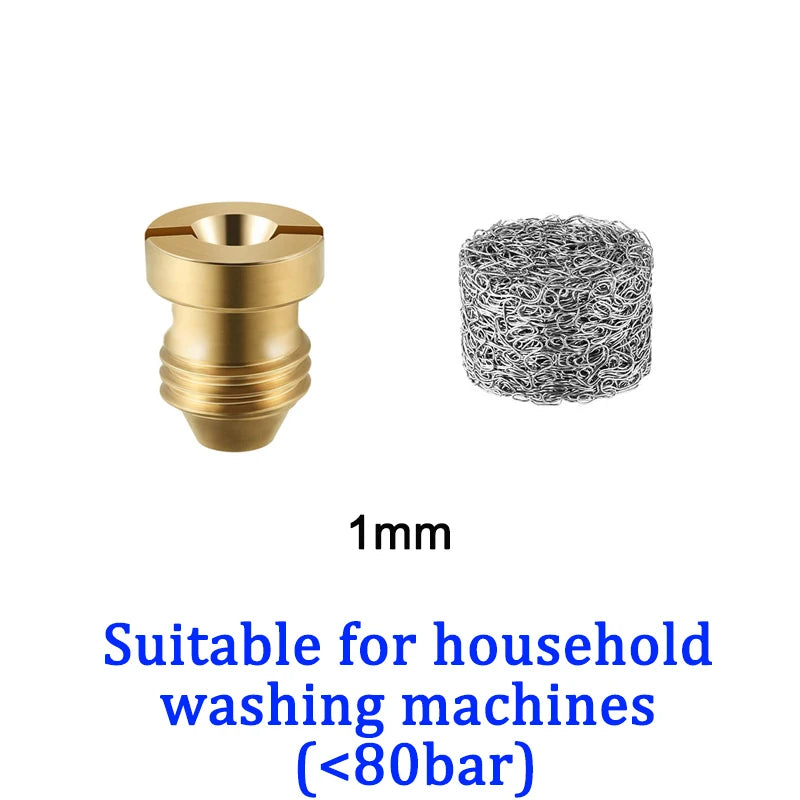 Universal 1.0mm+ Snow Foam Nozzle and Stainless Steel Filter