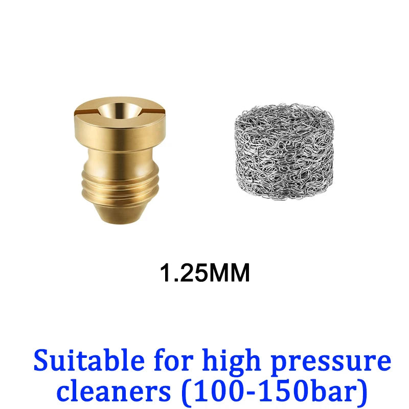 Universal 1.0mm+ Snow Foam Nozzle and Stainless Steel Filter