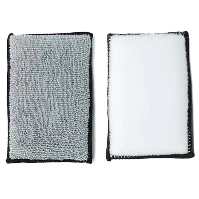 Soft Double Side Microfiber Scrubbing Sponge