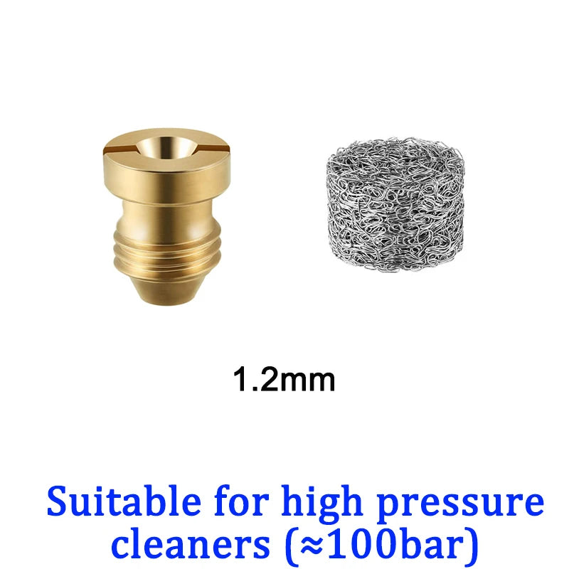 Universal 1.0mm+ Snow Foam Nozzle and Stainless Steel Filter