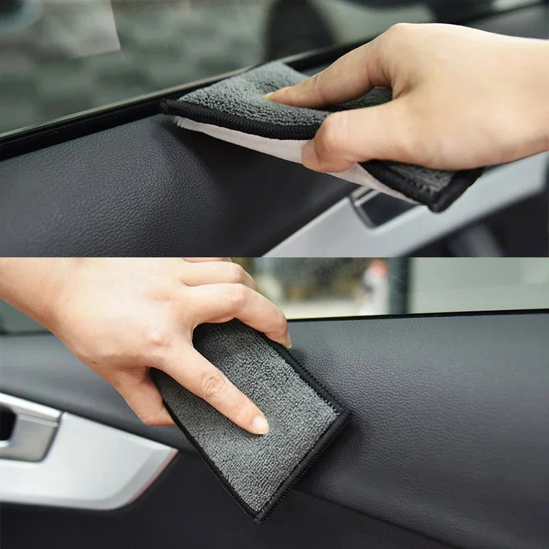 Soft Double Side Microfiber Scrubbing Sponge
