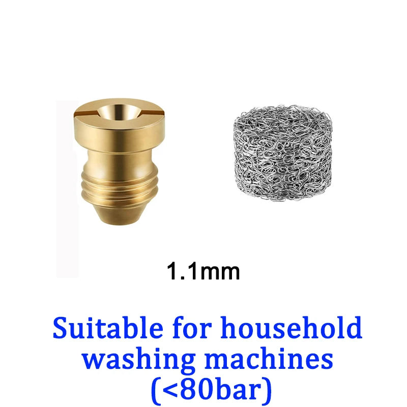 Universal 1.0mm+ Snow Foam Nozzle and Stainless Steel Filter