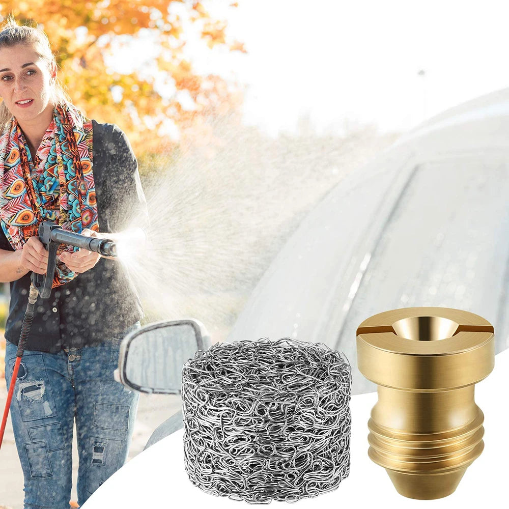 Universal 1.0mm+ Snow Foam Nozzle and Stainless Steel Filter