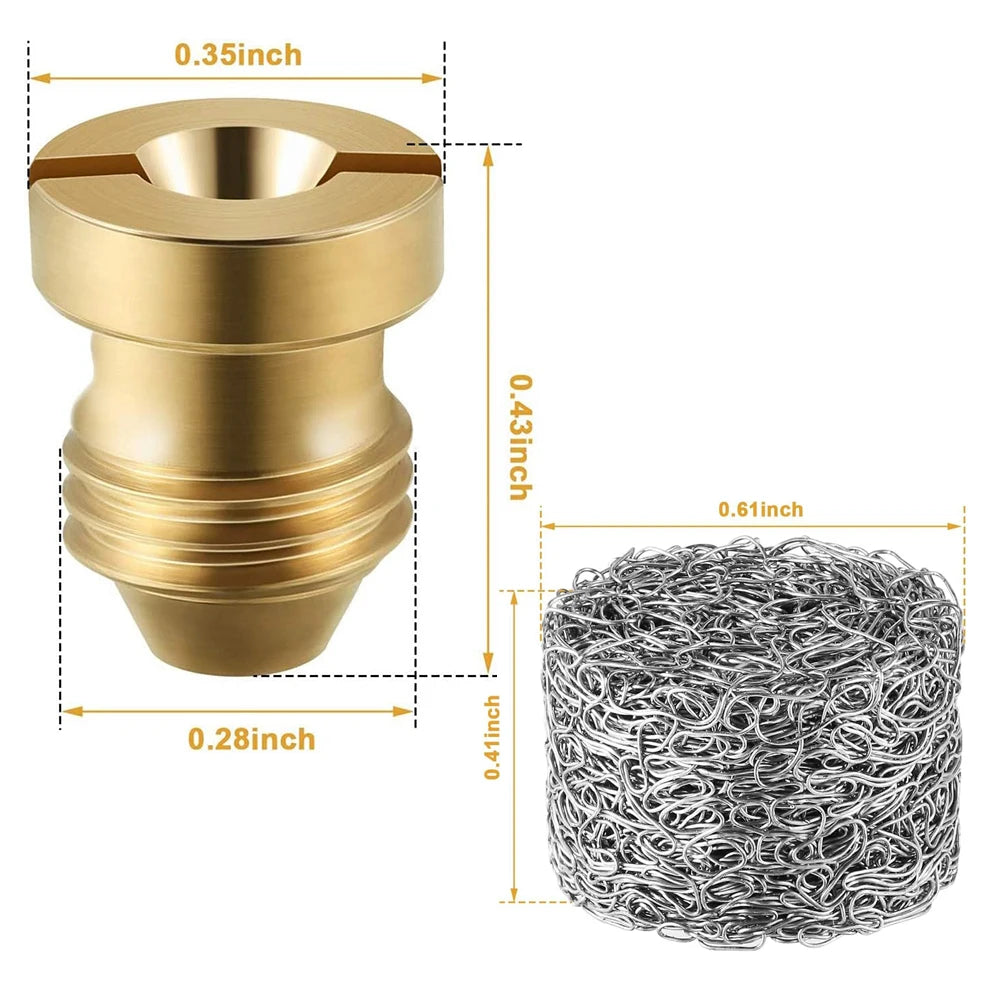 Universal 1.0mm+ Snow Foam Nozzle and Stainless Steel Filter